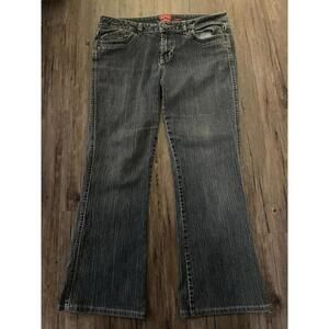 Vintage Faded Washed Bootcut Jeans Sz 12
